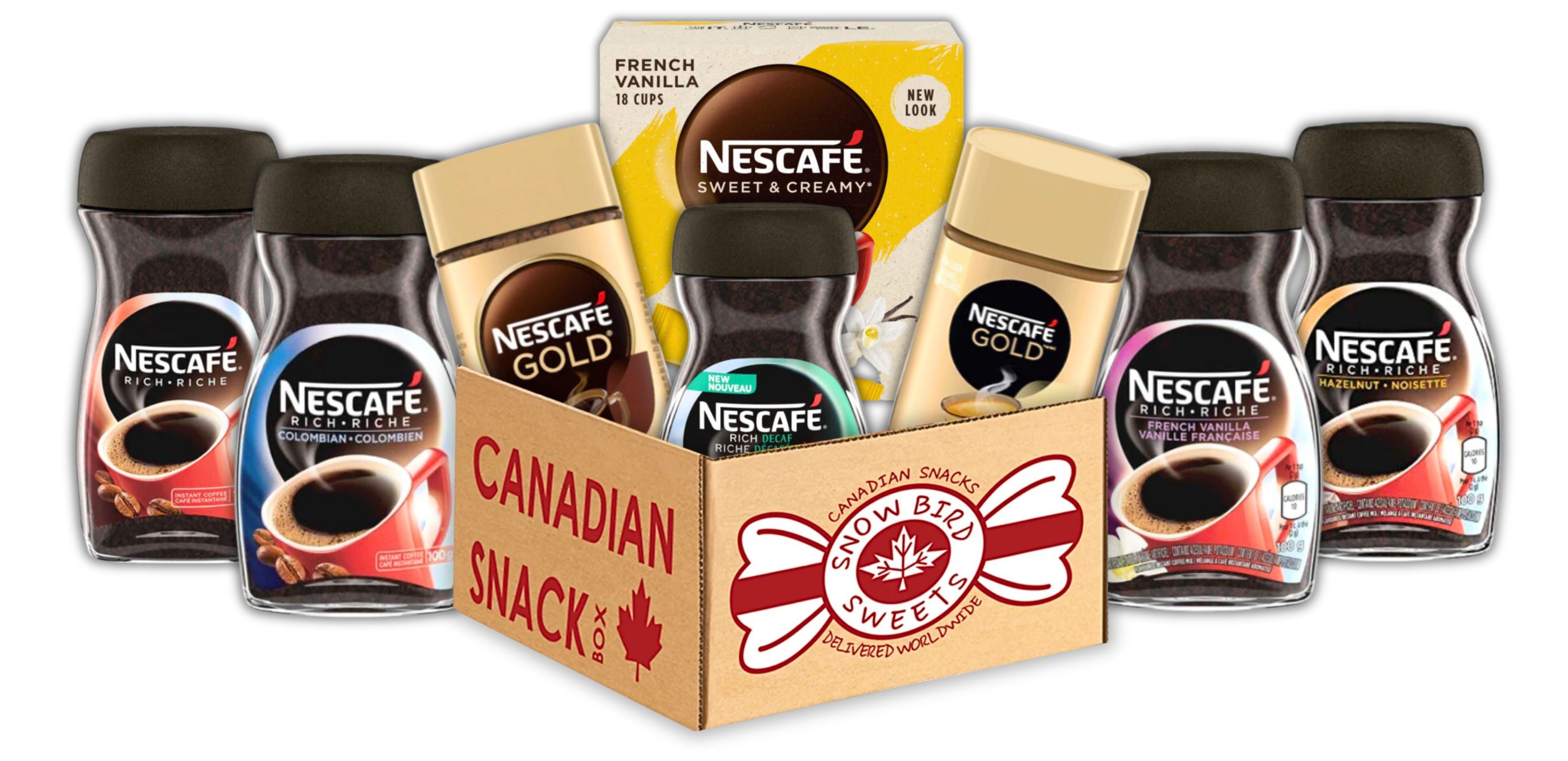 Canada's coveted Nescafe Coffee Flavours – Snowbird Sweets