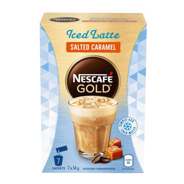 Nescafe Sweet & Creamy Iced Coffee, Instant Coffee Sachets, 16x16g  {Imported from Canada}