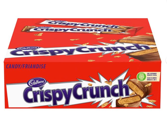 Crispy Crunch Chocolate BAR (48g Per Pack) – Snowbird Sweets