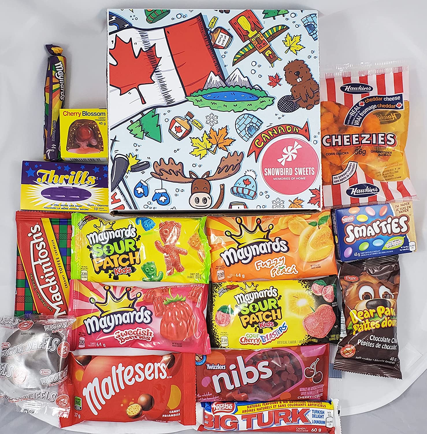 Canadian Candy Bars Gift Box – Snowbird Sweets