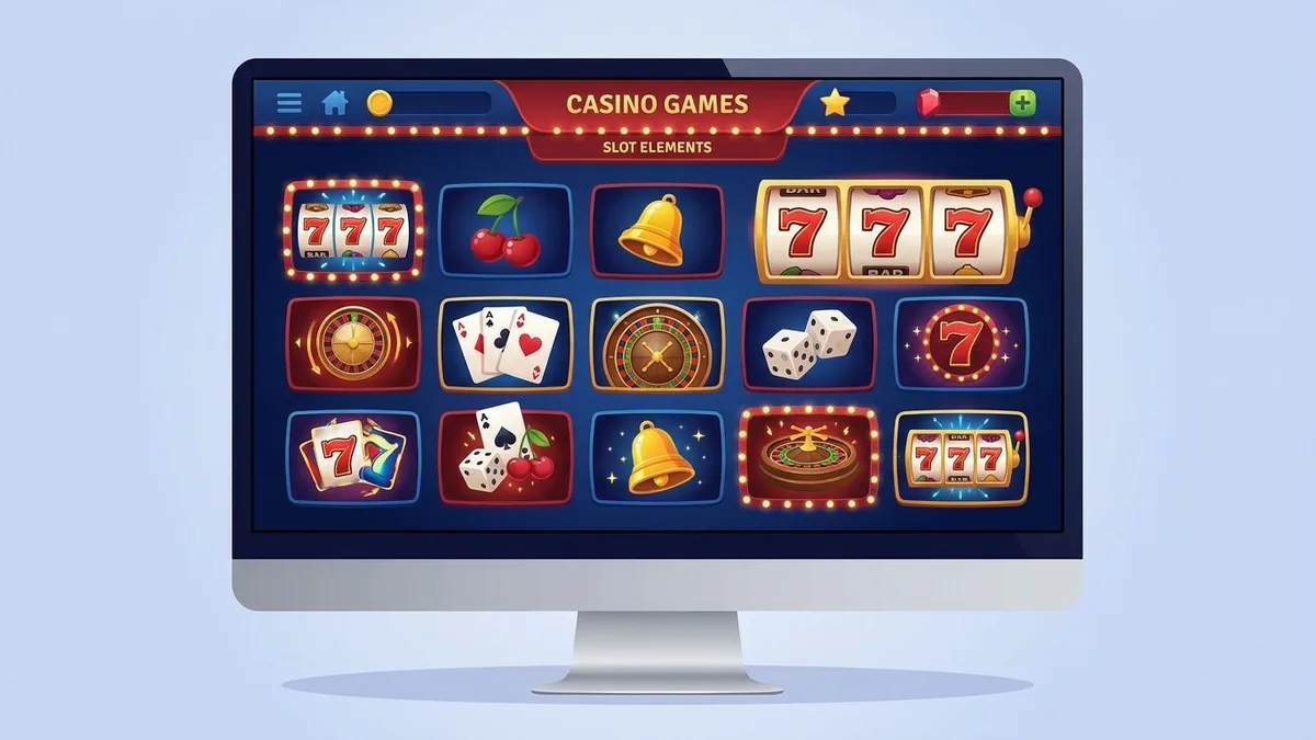 Casino game lobby
