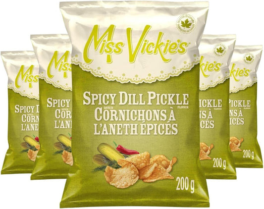 Discovering Irresistible Taste of Miss Vickie's Dill Pickle Chips