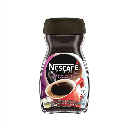 NESCAFE Rich Instant Coffee, 100g Jar (French Vanilla)