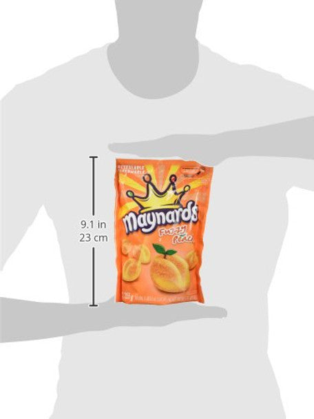 Maynards Gummy Candy, Fuzzy Peach, 355g/12.5 oz .