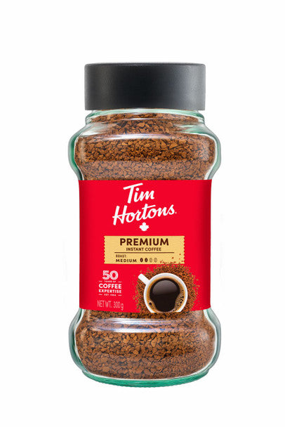 Buy Tim Hortons Premium Instant Coffee Medium Roast 300g/10.5oz