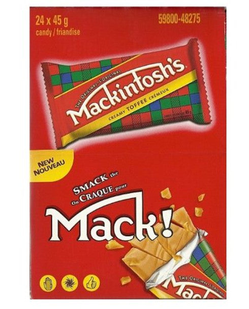 Buy Nestle Mackintosh Toffee Bars Box of 24 x 45g Bars