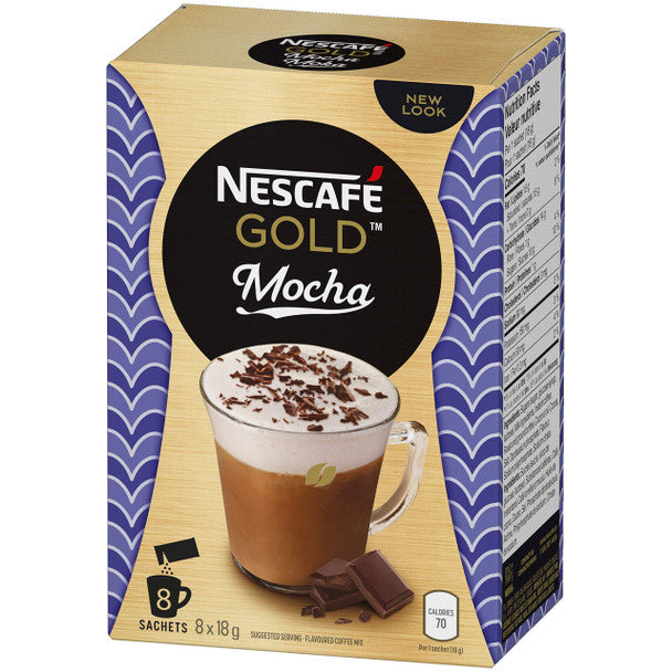 Shop Nescafe Mocha Cappuccino, 8x18g (48 Cups in 6-Pack)