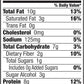 :ratio KETO Friendly Granola Pouch Coconut Almond - 8oz Nutrition Facts