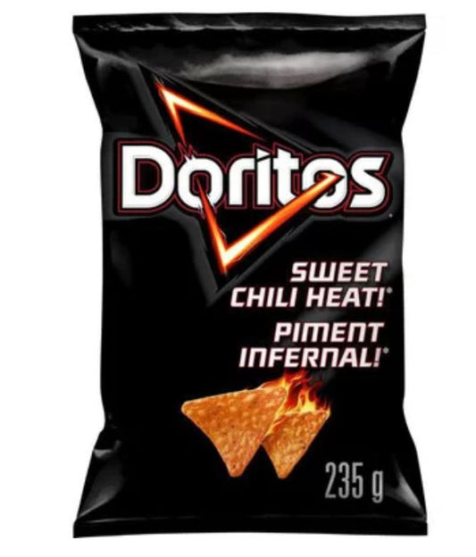 Doritos Sweet Chili Heat Tortilla Chips, 235g/8.3 oz., Bag