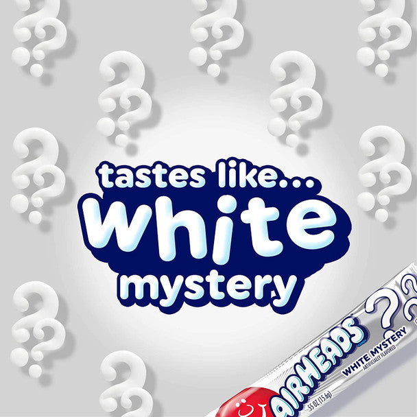 Purchase Airheads Candy Individually Wrapped Bars, White Mystery, 0.55 Ounce (Pack of 36)