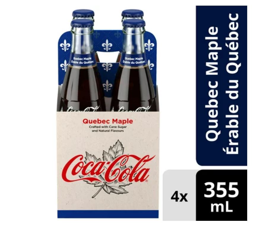 Buy Coca-Cola, Quebec Maple Flavoured 4x355mL 4 Pack