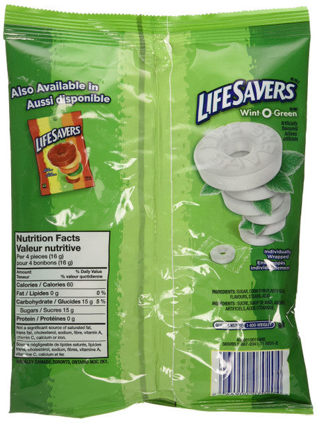 Life Savers Wint-O-Green Mints (177g/5.3 oz.)