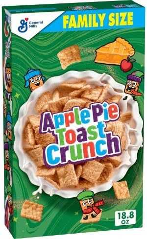 Apple Pie Toast Crunch, 18.8oz, 532g Box