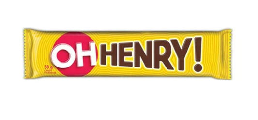 Purchase 4 Full Sized OH Henry! Chocolate Candy Bars 232g