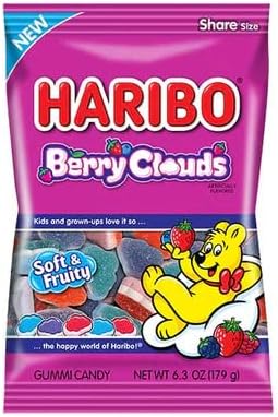 Haribo Confectionery - Berry Clouds 179g