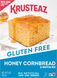 Krusteaz Gluten Free Honey Cornbread Mix, 15-Ounce Boxes