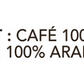 Tassimo Nabob Espresso Coffee 14 T-Discs- 110g/3.88oz Ingredients List