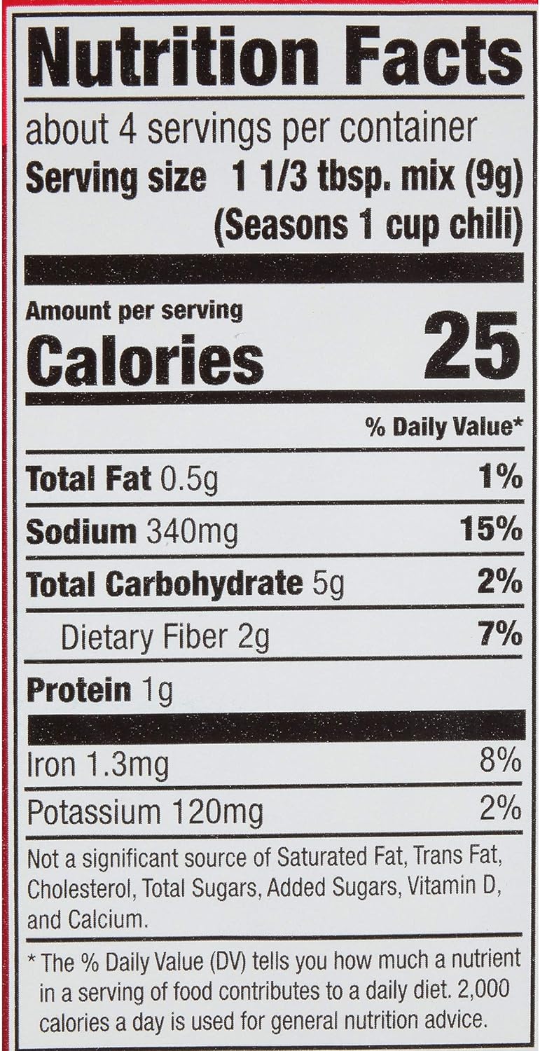 McCormick Original Chili Seasoning Mix