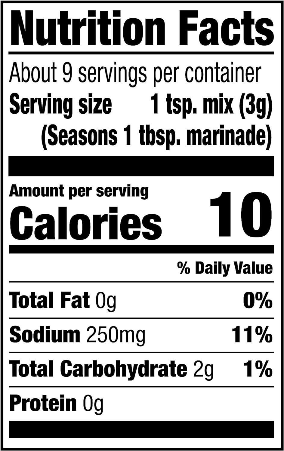 McCormick Grill Mates Baja Citrus Marinade