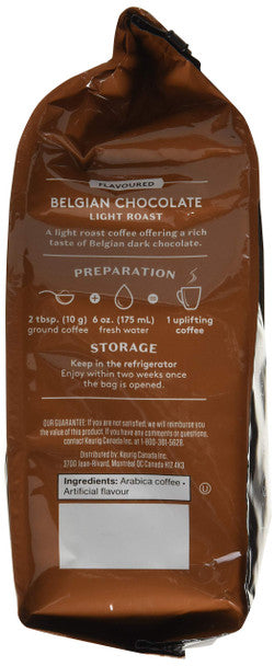 Shop Van Houtte Belgian Chocolate Light Roast Ground, 340g/12oz