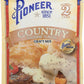 Pioneer Brand Country Gravy Mix, Sausage, 2.75 oz