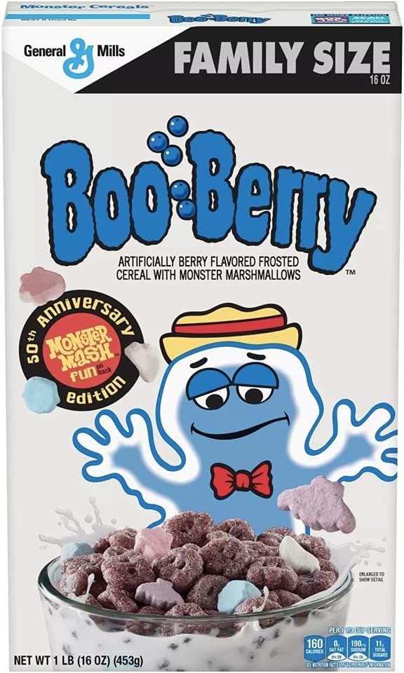 Boo Berry Family Size Cereal - 16oz - General Mills