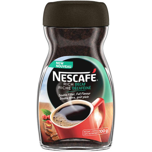 Buy NESCAFE RICH Decaffeinated, Instant Coffee, 100g/3.5oz Jar