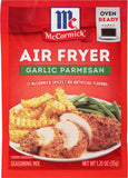 McCormick Air Fryer Garlic Parmesan Seasoning Mix, 1.25 oz