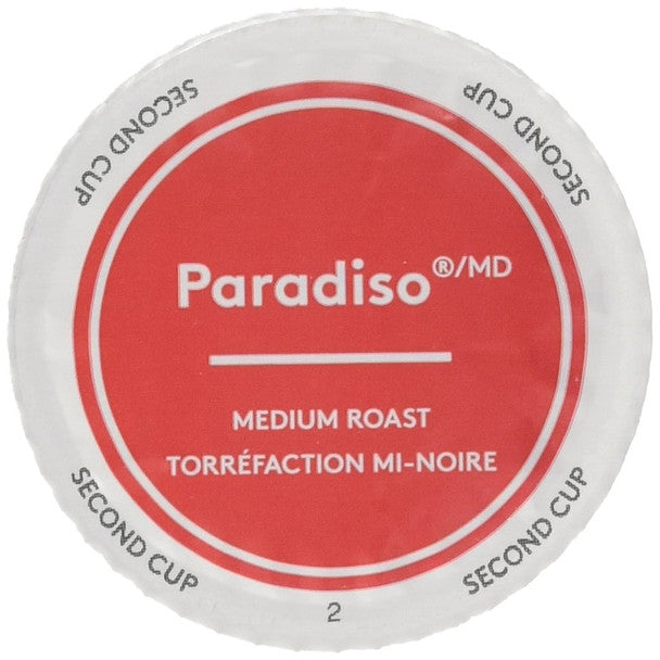 Buy Second Cup Paradiso Medium Roast Coffee 24-Count - 319g