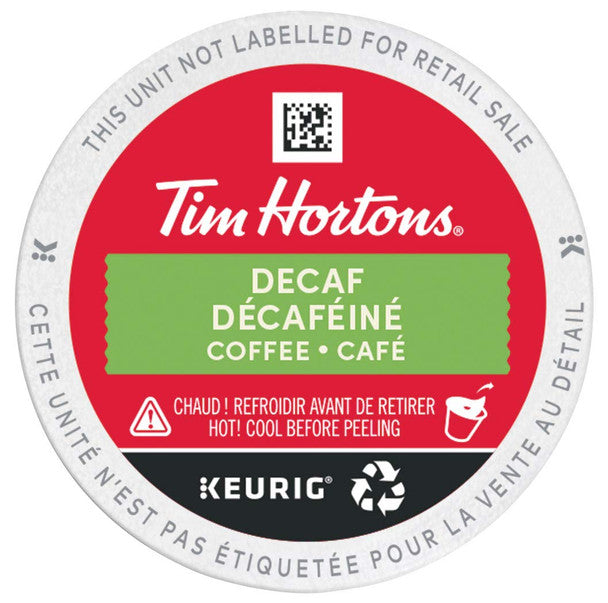 Tim Hortons Medium Roast K-cup Decaf Coffee 30 Count, .