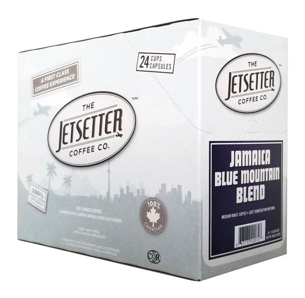 Jetsetter Jamaica Blue Mountain Blend Coffee, K-Cups, 24 Count Box .