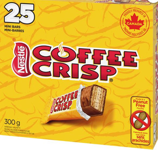 Purchase NESTLÉ Mini COFFEE CRISP Chocolate Bars, 25pcs, 300g