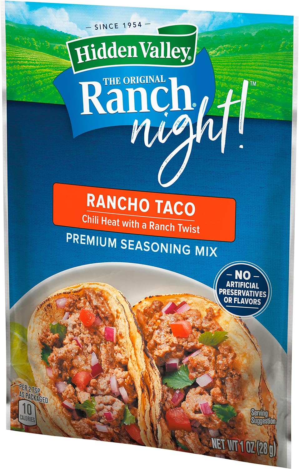Hidden Valley Ranch Night! Buttermilk Chicken Premium Seasoning Mix, 1 Packet, Packaging May Vary
