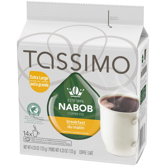 Tassimo Nabob 14 T Discs - Breakfast Blend (123g / 4.3oz)