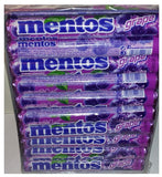 MENTOS Grape Flavor - 20 rolls x 37.5g/1.3oz.(Per Roll)
