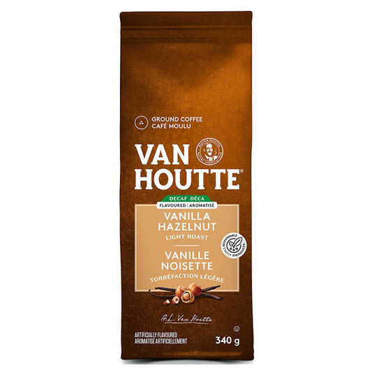 Buy Van Houtte Vanilla Hazelnut Decaf Ground Coffee 340g/11.9oz