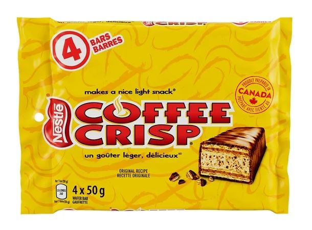 Purchase Canada Candy Coffee Crisp Chocolate Bar 4 x 50gram Bars