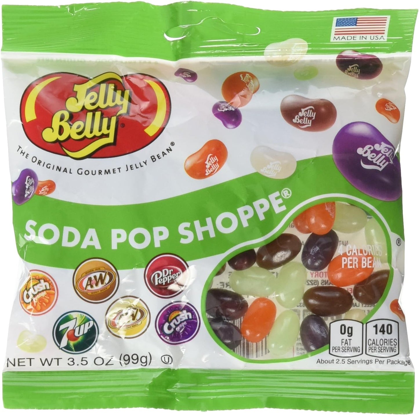 Jelly Belly 66834 3.5 Oz. Jelly Belly® Soda Pop Shoppe®