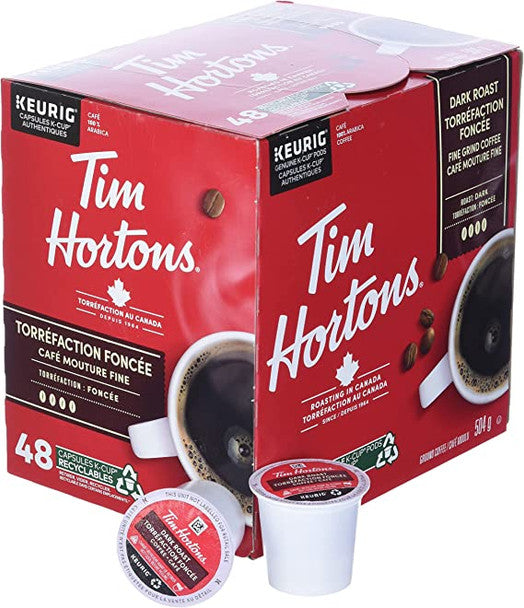 Buy Tim Horton's Dark Roast Coffee (48 Count K-cup)
