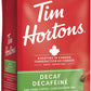 Tim Hortons 100% Arabica Medium Roast Decaffeinated Coffee , 300g/10.6oz