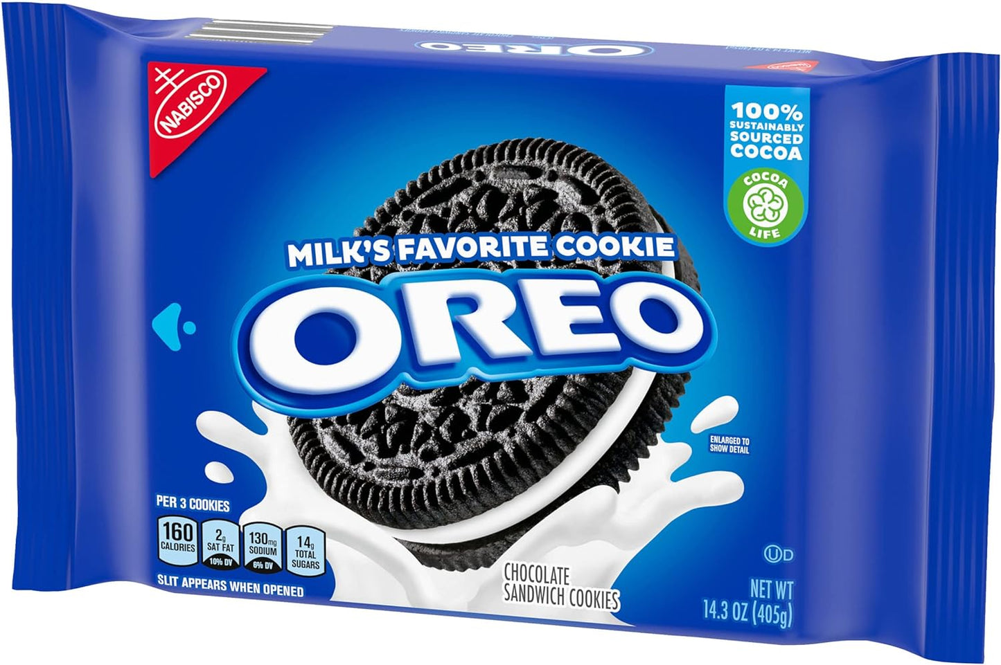 Oreo Chocolate Sandwich Cookies (14.3-Ounce Package)