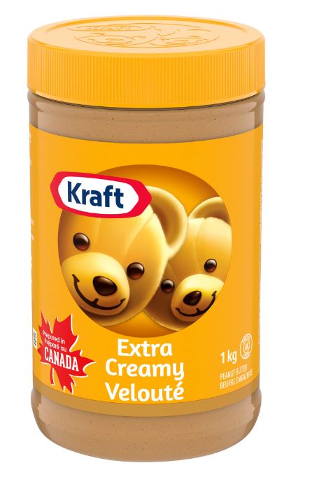 Kraft Peanut Butter (Extra Creamy Peanut Butter, 1 KG)