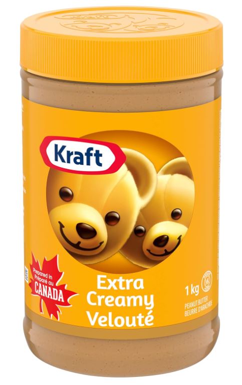 Kraft Peanut Butter (Extra Creamy Peanut Butter, 1 KG)