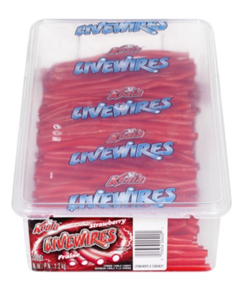 Livewires Cream Cables, 300 Count, Strawberry Cream