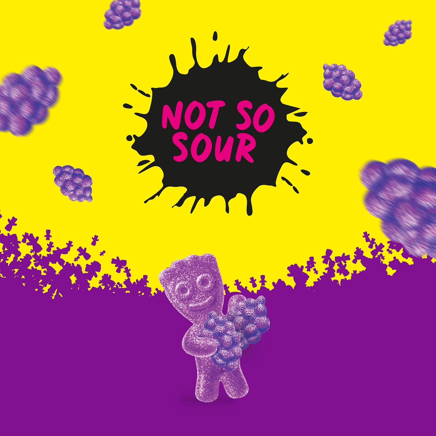 SOUR PATCH KIDS Grape Soft and Chewy Candy, 8.02 oz