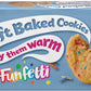 Pillsbury Soft Baked Cookies, Confetti, 9.53 oz, 18 ct