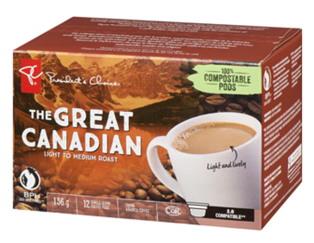 Order President's Choice The Great Canadian Coffee Keurig Pods 12ct {From Canada}