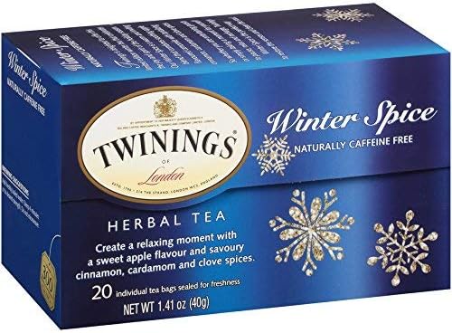 Twinings Herbal Tea, Winter Spice, 20 Count