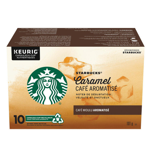 Starbucks Caramel Flavored Coffee K-Cup 10ct, 101g/3.5 oz. .