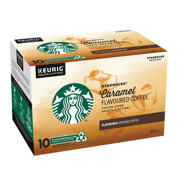 Starbucks Caramel Flavored Coffee K-Cup 10ct, 101g/3.5 oz. .